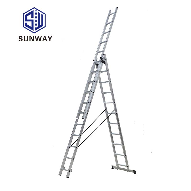 aluminum safest amazon extension 3 section ladder ladder 28ft 20 foot
